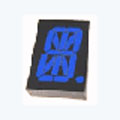 Alpha Numeric Single Digit blue LED Display 0.50 Inch Cathode
